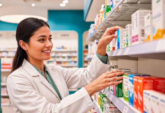 Tecnólogo en regencia de farmacia organiza y dispensa medicamentos en farmacia