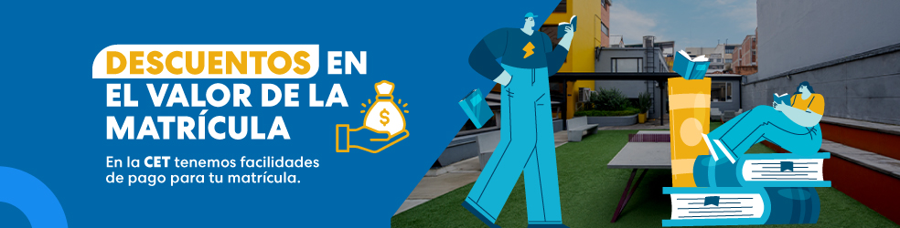 Descuentos en tu matricula - CET 